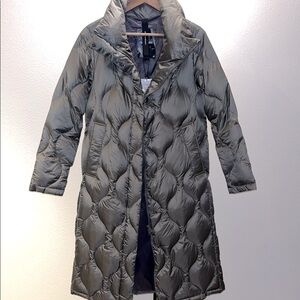 Krakatau Long Quilted Puffer Jacket, XS, NWT